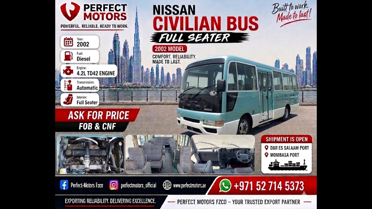 Nissan Civilian video