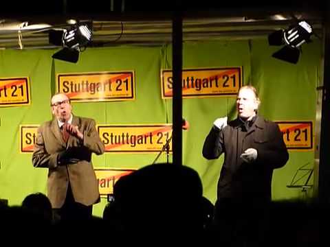 Georg Schramm bei 50. Montagsdemo 25.10.2010 - Teil 2