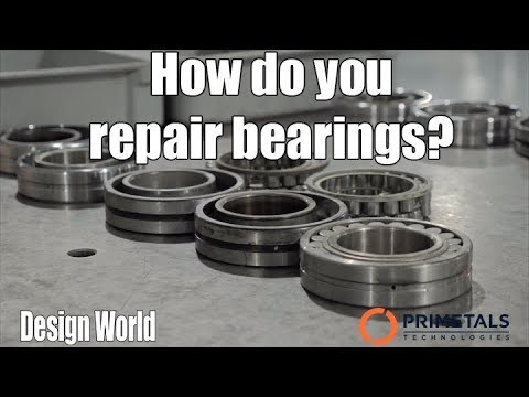 Part of a video titled How do you repair bearings? - YouTube