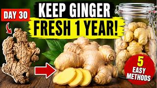 I Kept Ginger Fresh for 1 Year — Here's How