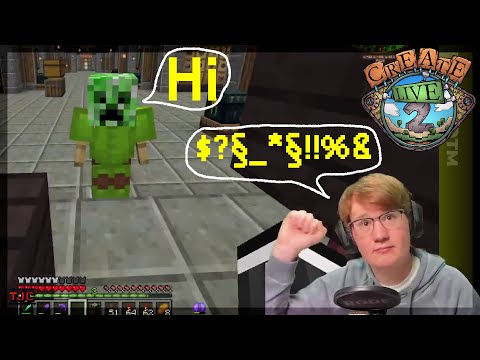 Amuse-Gueule: DER CREEPER im LAGER - ⚙️ Create Live II