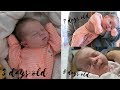 NEWBORN BABY 3 DAYS OLD 5 DAYS OLD 7 DAYS OLD