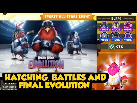 Angry Birds Evolution Sports All - stars Event | Master Ricky (The Red Menace) #angrybirds