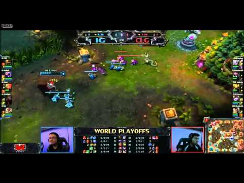 Season 2 finals CLG VS IG world playoffs part 1