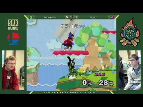 Smash Camp Wave 2 Pools - Squid (Falco) vs Joshuwasha (Marth)
