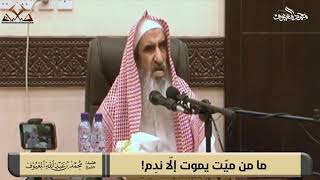 صورة ما من ميّت يموت إلّا ندِم!