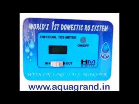 Aqua grand with tds meter cabinet first time in india