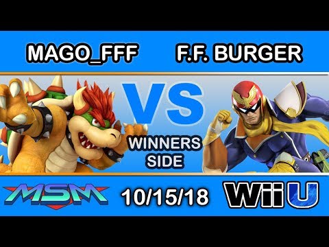 MSM 162 - NSD | Mago_FFF (Bowser) vs Fredfredburger (C.Falcon) Winners R2 - Smash 4