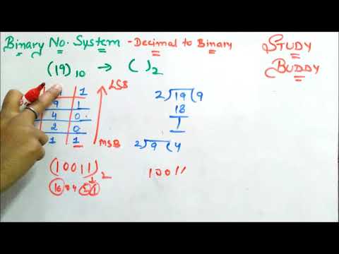 Binary Number System - Decimal to Binary Video