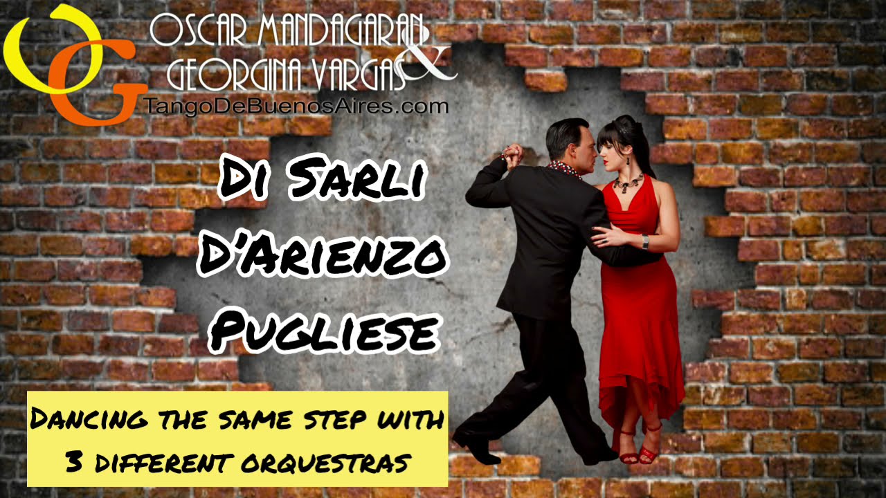#TANGO Musicality Di Sarli D'Arienzo Pugliese by Oscar Mandagaran Georgina Vargas TangodeBuenosAires