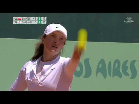 IOM2018 10/10/2018 Swiatek - Garland 2:1 2 set 6:3