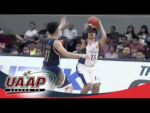 UAAP 78: Ravena makes six straight 3-pointers vs NU