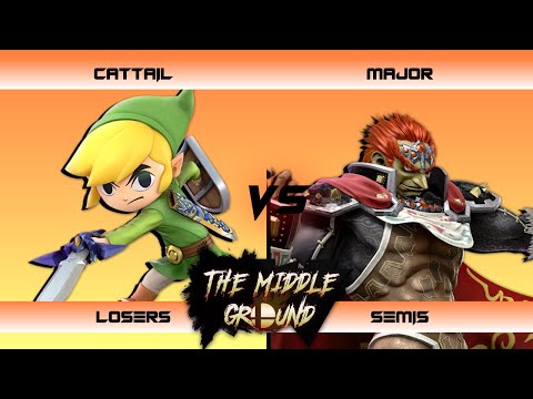The Middle Ground - Singles LS - Cattail (Toon Link) vs. Major (Ganon)