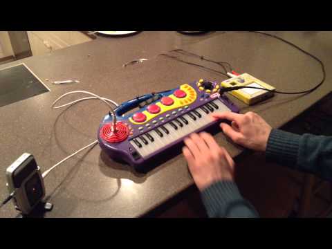 Circuit Bent Little Tikes Keyboard