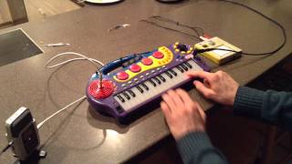 Circuit Bent Little Tikes Keyboard