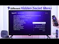 9 Hidden Secret Menu Roku TV