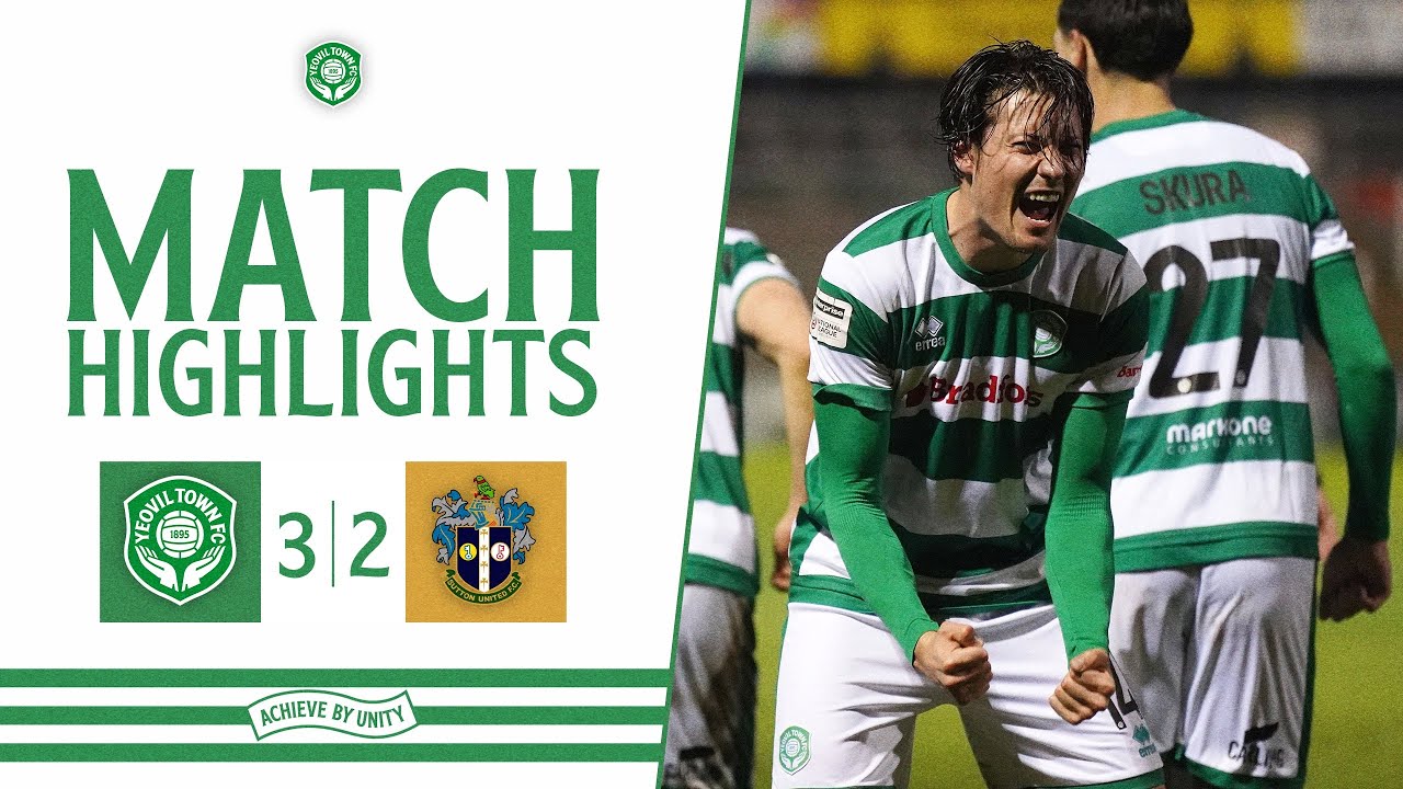 Yeovil Town vs Sutton United Highlights