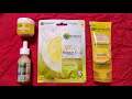 GARNIER BRIGHT COMPLETE Night Skincare Routine RARA How To Get Glowing Radiant Bright Skin