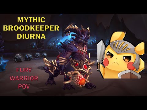 Mythic Broodkeeper US 22nd Kill - Fury Warrior POV