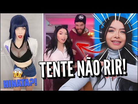 JOVENS REAGEM A OS MELHORES TIK TOK DE COMÉDIA - TENTE NÃO RIR -  DEFANTE E YUNI DANÇAM MUITO