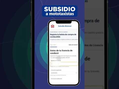 Subsidio mototaxi para Loreto, Ucayalo y Madre de Dios