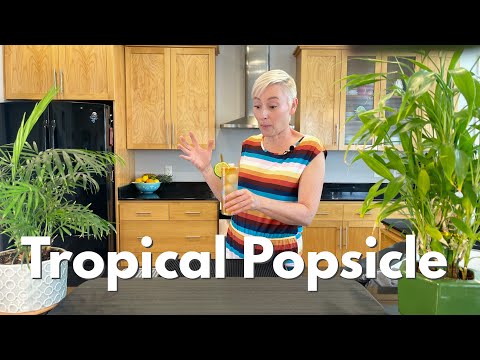 How to make a Japanese Whiskey and Aperol Cocktail | The Tropical Popsicle
