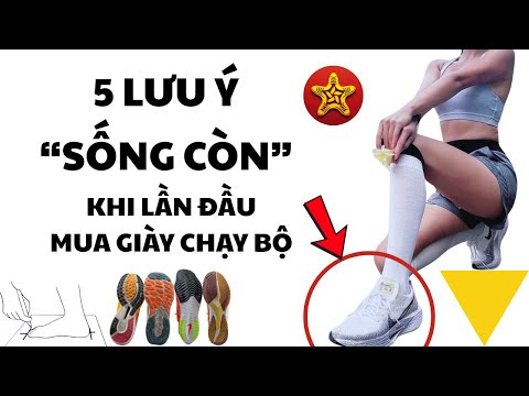 Thumbnail video 5 LƯU Ý 'SỐNG CÒN' KHI LẦN ĐẦU MUA GIÀY CHẠY BỘ
