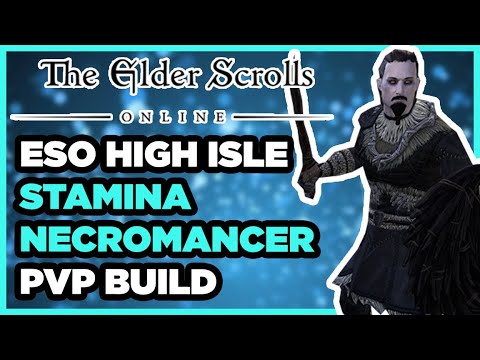 ⚔️ ESO PVP | High Isle Two Bar Stamina Necromancer PVP Build (Stamcro)