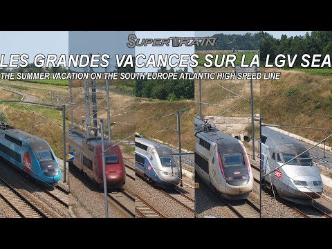 The Summer Vacation On The South Europe Atlantic High Speed Line