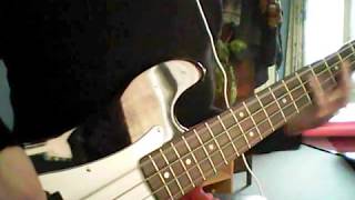 tes yeux se moquent louise attaque  basse cover