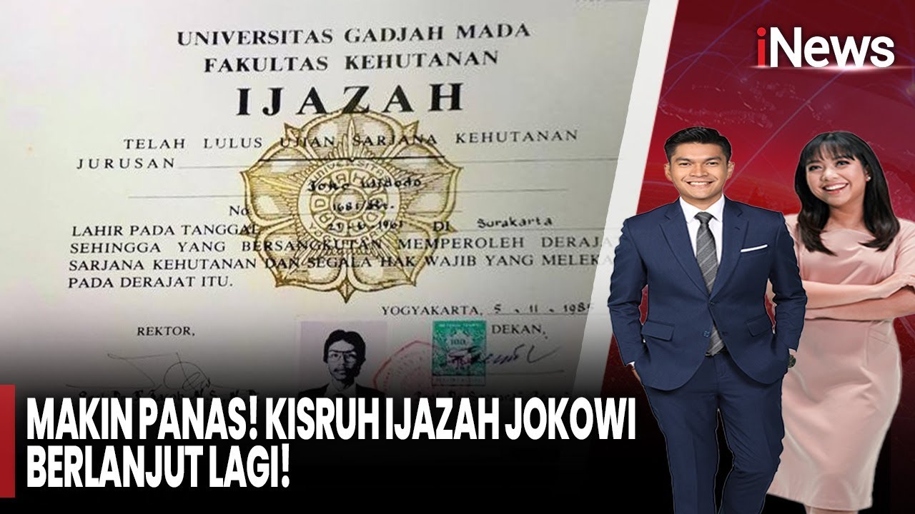 Kisruh Ijazah Jokowi Makin Panas! Roy Suryo CS vs Relawan Jokowi Di Bareskrim | iNews Siang 10/10
