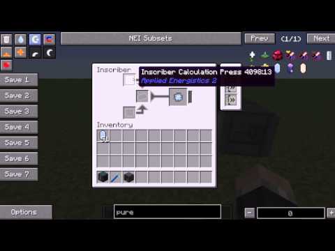 Minecraft: How To Automate AE2 Inscribers with Steve's Factory Manager Part 1/?
