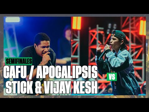 SEMIFINALES: VIJAY KESH & STICK VS APOCALIPSIS & CAFU - HALLOWEEN RAPSTYLE 2024