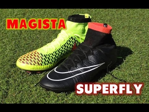 How does the Nike Superfly Compare to the Nike Magista?