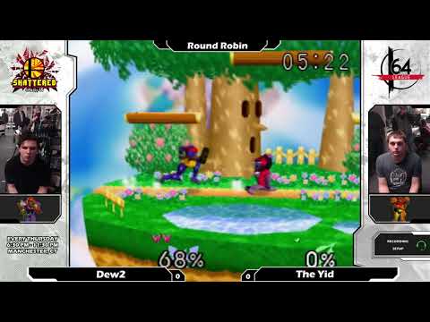 Smash 64: Dew2 (Falcon) V The Yid (Samus/The Yid) - Shattered 96 Tourney