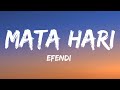 Efendi Mata Hari Lyrics Azerbaijan Eurovision 2021