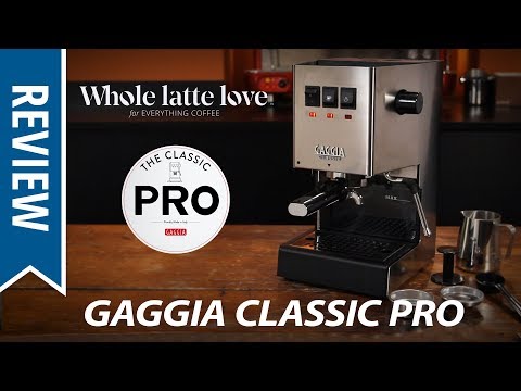 Review: Gaggia Classic Pro Espresso Machine