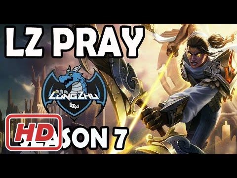 LZ Pray plays VARUS ADC vs A Korean Challenger CAITLYN