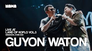 Download lagu Guyon Waton Live at Land of Koplo 2026 Vol.3 mp3 Download lagu Guyon Waton Live at Land of Koplo 2026 Vol.3 mp3