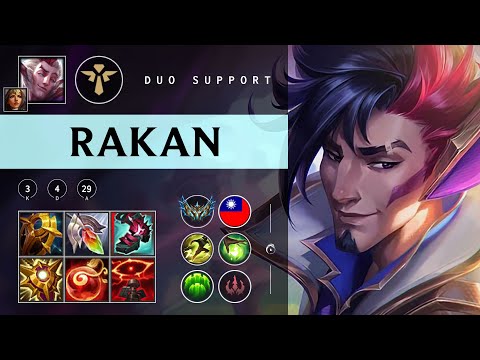 Rakan Support vs Nami - TW Challenger Patch 25.22
