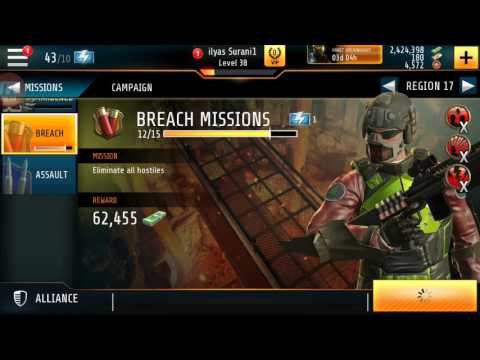 Kill Shot Bravo Region 17=13 Breach Mission Complete