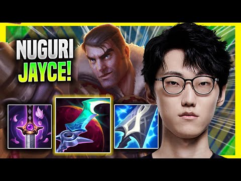 NUGURI IS SO GOOD WITH JAYCE! - Nuguri Plays Jayce TOP vs Irelia! | Preseason 2022