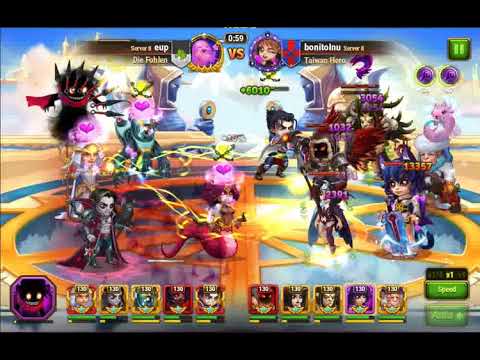 Hero Wars Arena (vs Yasmine + ODH) | Time Out Defense Team