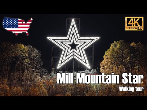 image-What time does the Roanoke star turn on?