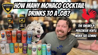 How Many Monaco Cocktail Drinks to a .08 | The Sneaky 9 Percenter You’ll Never See Coming!