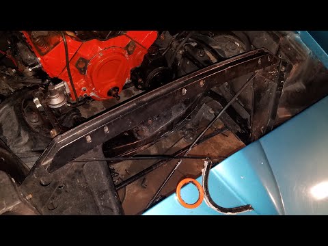 SBC Timingchain Cover replacement, w/o oil pan removal