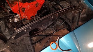 SBC Timingchain Cover replacement,  w/o oil pan removal