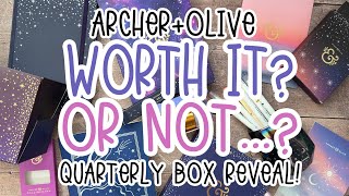 Is the Archer & Olive Subscription Box Actually Worth $79? My Honest Thoughts.