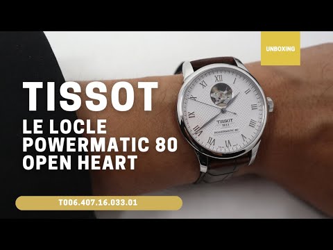 Tissot Le Locle Powermatic 80 Open Heart T0064071603301