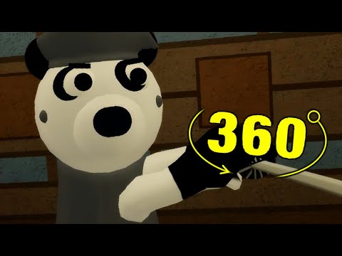 ROBLOX PIGGY BOOK 2 CHAPTER 3 PANDY NON INFECTED JUMPSCARE 360